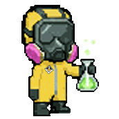 TN Scientific hazmat mascot